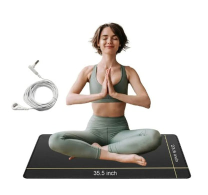 ZenGround™ Conductive Leather Yoga Mat