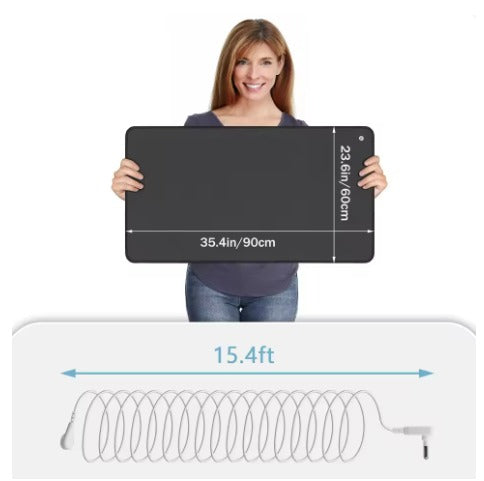ZenGround™ Conductive Leather Yoga Mat